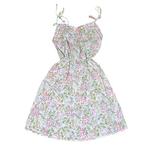 oysho Dresses & Skirts - Summer Floral Sun Dress Cottagecore Oysho Size Medium